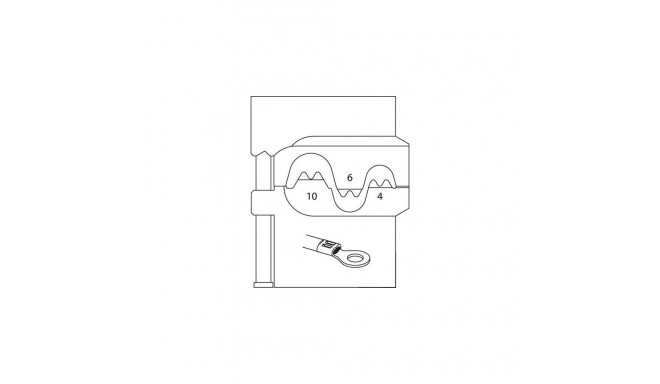 Gedore 1830570 wire connector