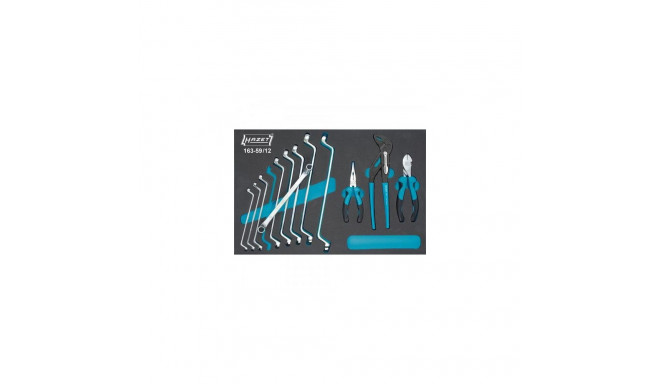 HAZET 163-59/12 mechanics tool set 12 tools
