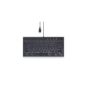 Perixx PERIBOARD-429 keyboard Universal USB QWERTZ German Black
