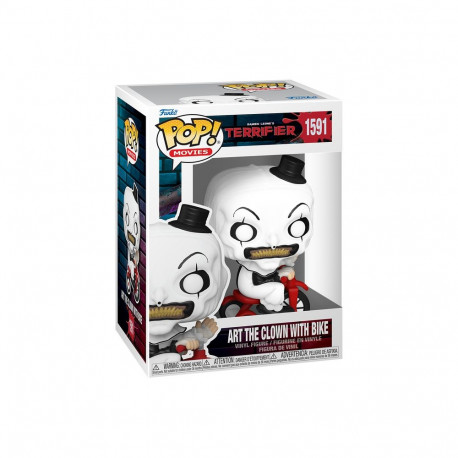 FUNKO POP! Vinyl Figure: Terrifier - Art the Clown (w/ bike)