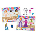 MELISSA & DOUG korduvkasutatavad kleebised Riietused