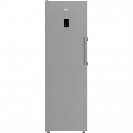 BEKO Upright Freezer B3RMFNE314XB, Energy class E, 186.5 cm, 286L, Inox color
