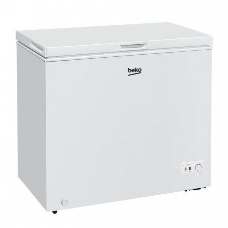 BEKO Freezer box CF200EWN, Energy class E, 198L, Width 90.5 cm, Height 84.5 cm, White