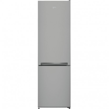 BEKO Refrigerator RCSA300K40SN, Energy class E, Height 181 cm, Inox