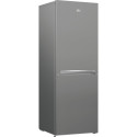 BEKO Refrigerator RCSA240K40SN, Energy class E, Height 153cm, Inox
