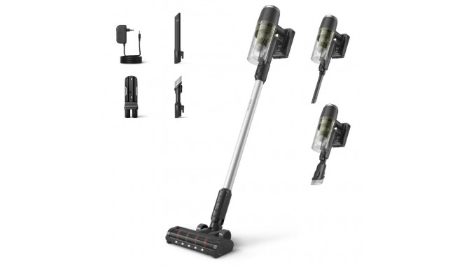 Philips 3000 Series Cordless Stick vacuum cleaner XC3033/01, Up to 60 min, 15 min of Turbo