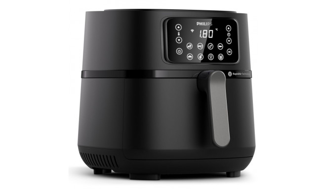 Philips 5000 Series XXL Connected Air Fryer HD9285/93, 7.2L, Black