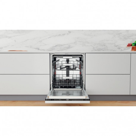 WHIRLPOOL Built-In Dishwasher WIO 3P33 PL, Energy class D, Width 60 cm, Natural Dry, Third basket, 1