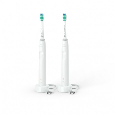 Philips 3100 series Sonic electric toothbrush HX3675/13, 14 days battery life
