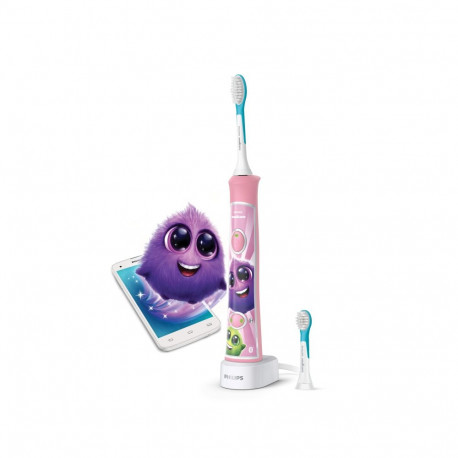 Philips Sonicare For Kids Sonic electric toothbrush HX6352/42 Built-in Bluetooth® Coaching App 2 bru