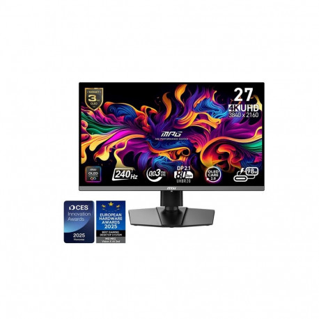 Monitor MPG 272URX QD-OLED LED/UHD/FLAT/240Hz/26.5cala/Black