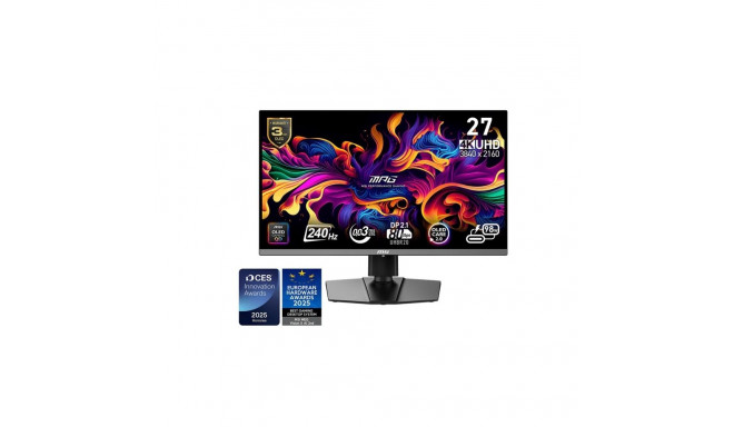 Monitor MPG 272URX QD-OLED LED/UHD/FLAT/240Hz/26.5cala/Black