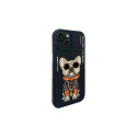 Nimmy ümbris iPhone 15 6.1" must prillid lahe koer