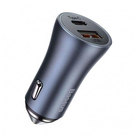 Baseus Golden Charger 1x USB-A 1x USB-C 3A (CCJD-0G)
