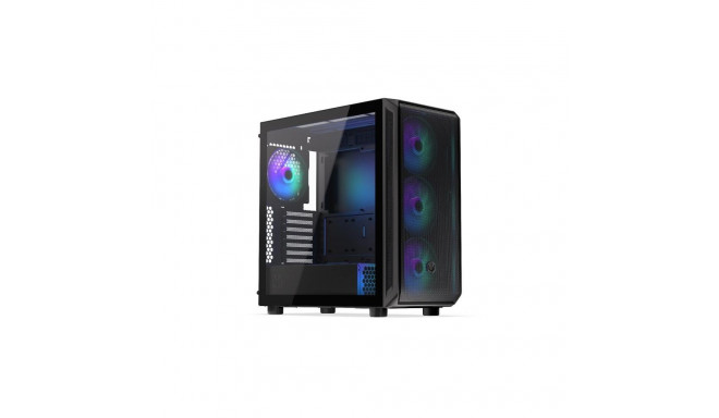Case|ENDORFY|Arx 700 ARGB|MidiTower|Case product features Transparent panel|Not included|ATX|MicroAT