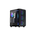 Case|ENDORFY|Arx 500 ARGB|MidiTower|Case product features Transparent panel|Not included|ATX|MicroAT