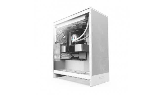 Case|NZXT|H7 Flow|MidiTower|ATX|EATX|MicroATX|MiniITX|Colour White|CM-H72FW-01