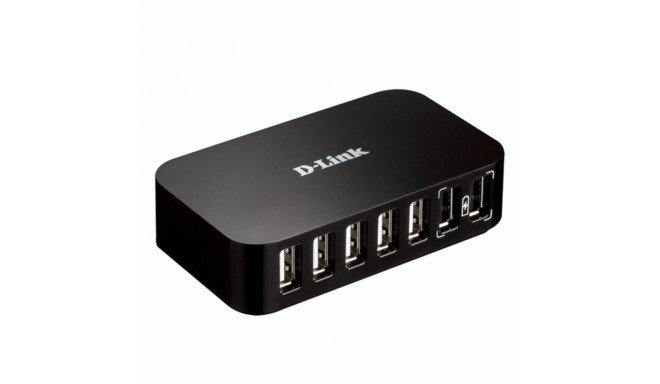 7-Port USB Hub D-Link DUB-H7 Black