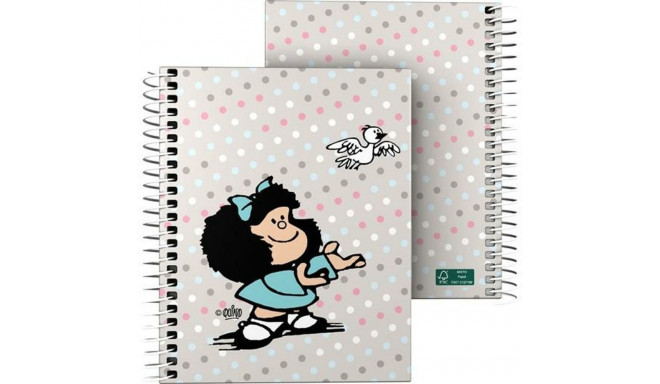 Märkmik Mafalda Bird Mitmevärviline A6 100 Lehed