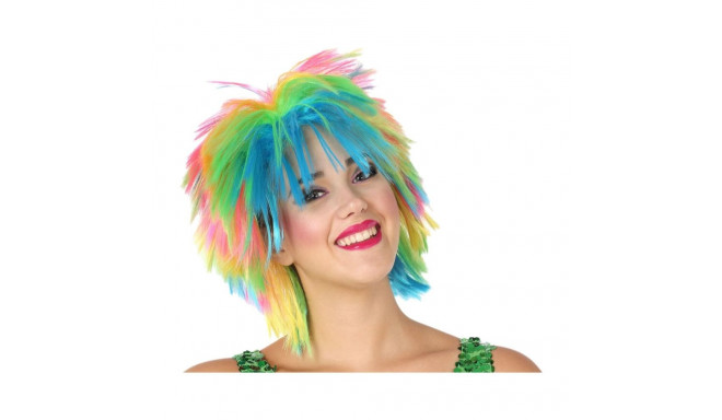 Parukas Mitmevärviline Punky