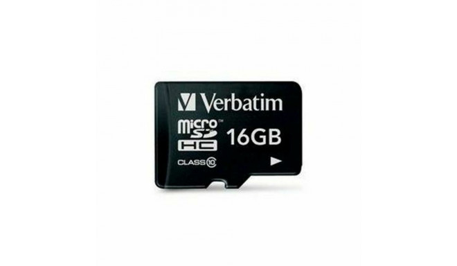 Micro SD Card Verbatim 44010 16 GB