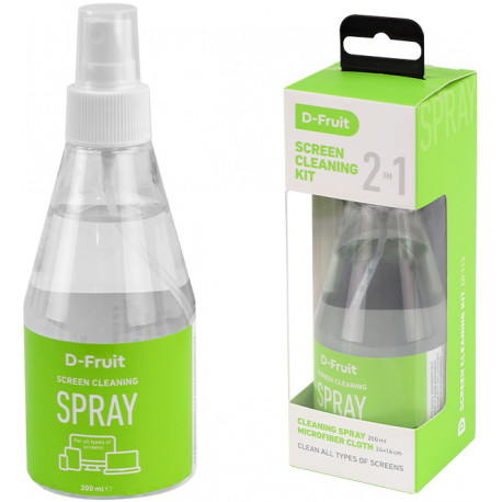 D-Fruit screen cleaning kit DF113 200ml