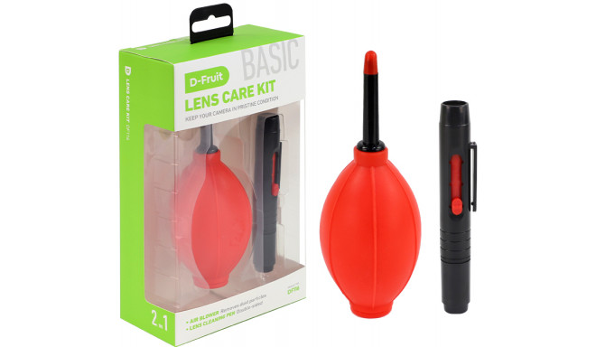 D-Fruit objektiivi puhastuskomplekt Lens Care Kit Basic DF116