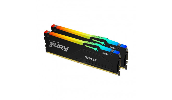 KINGSTON 16GB 5600MHz DDR5 CL40 DIMM Kit of 2 FURY Beast RGB