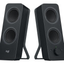 LOGITECH Z207 Speakers for PC 2.0-channel wireless Bluetooth 5 Watt Total black