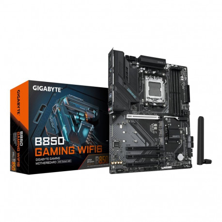 GIGABYTE B850 GAMING WIFI6 Motherboard - AMD Ryzen 9000 Series CPUs, 6+2+2 Phasen Digital VRM, up to