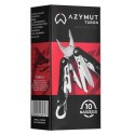 Multitool AZYMUT Turon – 10 tööriista + karabiin + vöökott (H-P224108)