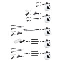 Esperanza EHS008 Steam Washer 0.35L Black, White 900W Esperanza EHS008 Steam Washer 0.35L Black, White 900W