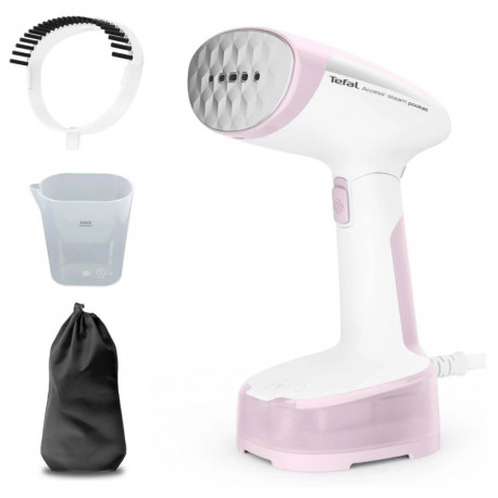 Tefal DT3050 Manual Clothes Steamer 0.12 l 1300 W Pink, White