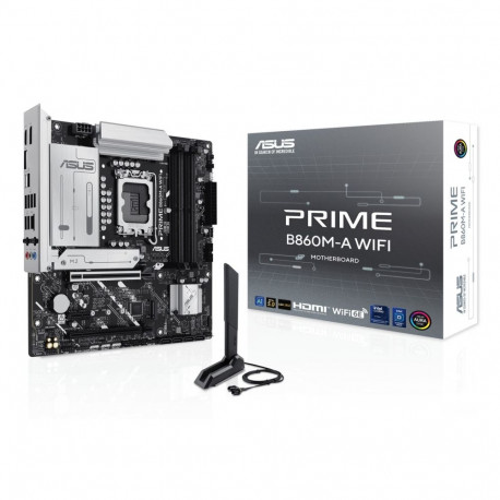 ASUS PRIME B860M-A WIFI Intel B860 LGA 1851 (Socket V1) micro ATX emaplaat