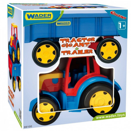 Traktor haagisega 120 cm gigant karp