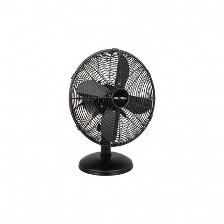 44-658# Wentylator stołowy 30cm czarny metalowy