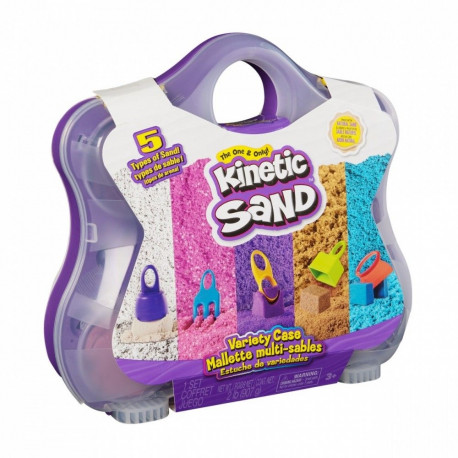 Piasek kinetyczny kinetic sand w walizce