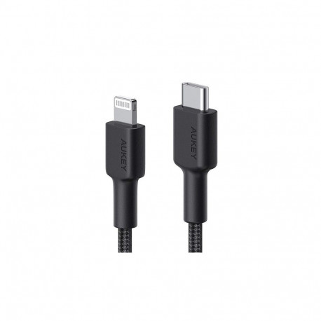 Cable - AUKEY CB-CL03 2m Lightning USB C 480Mbit/s Black