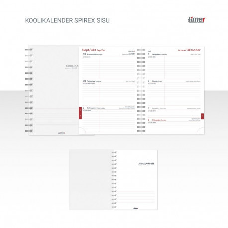 Sisu - Koolikalender SpirEx ,2025a.