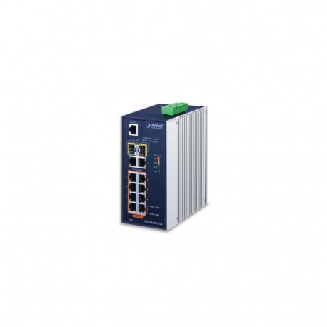 PLANET IGS-4215-8P2T2S network switch Managed L2/L4 Gigabit Ethernet (10/100/1000) Power over Ethern