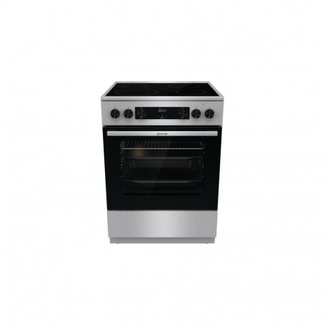Gorenje GECS6C70XC cooker Freestanding cooker Electric Coil hob Stainless steel