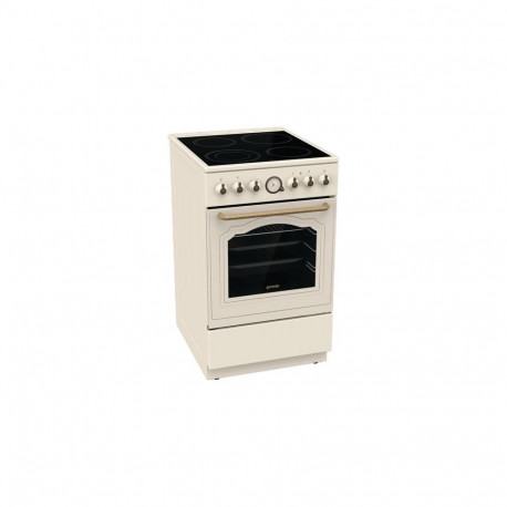 Gorenje GECS5B70CLI Freestanding cooker Electric Ceramic hob Ivory