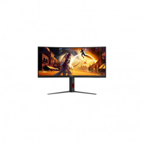AOC G4 CU34G4 computer monitor 86.4 cm (34") 3440 x 1440 pixels Wide Quad HD LED Black, Red