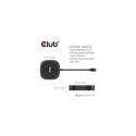 CLUB3D USB Type C 3.2 Gen 1 Multi Stream Transport (MST)Hub DisplayPort1.4 Triple Monitor
