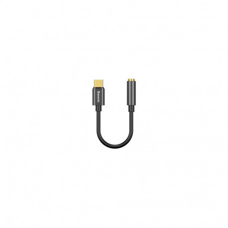 Baseus CATL54-01 cable gender changer Type-C 3.5mm Black