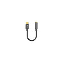 Baseus CATL54-01 cable gender changer Type-C 3.5mm Black