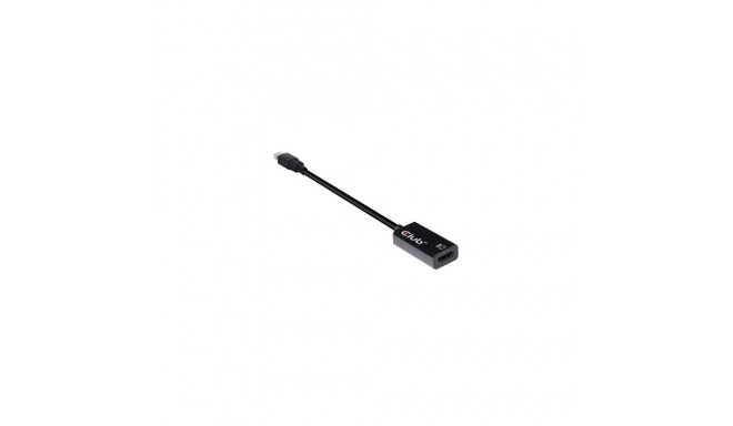 CLUB3D Mini DisplayPort 1.4 to HDMI 2.0b HDR Active Adapter