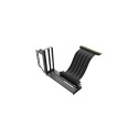 Akasa RISER BLACK PRO, Vertical GPU Holder with Premium PCIe 3.0 Riser Cable