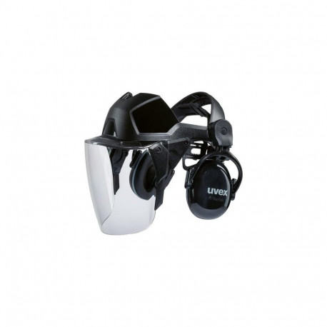 Uvex 9790212 safety headgear Black