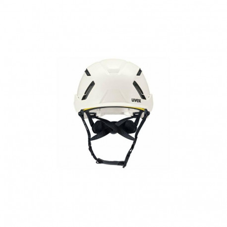 Uvex 9735031 safety headgear Acrylonitrile butadiene styrene (ABS), Plastic, Textile White